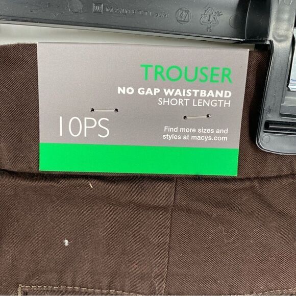 JM Women’s Trouser No Gap Waistband Brown size 10PS - Picture 3 of 4